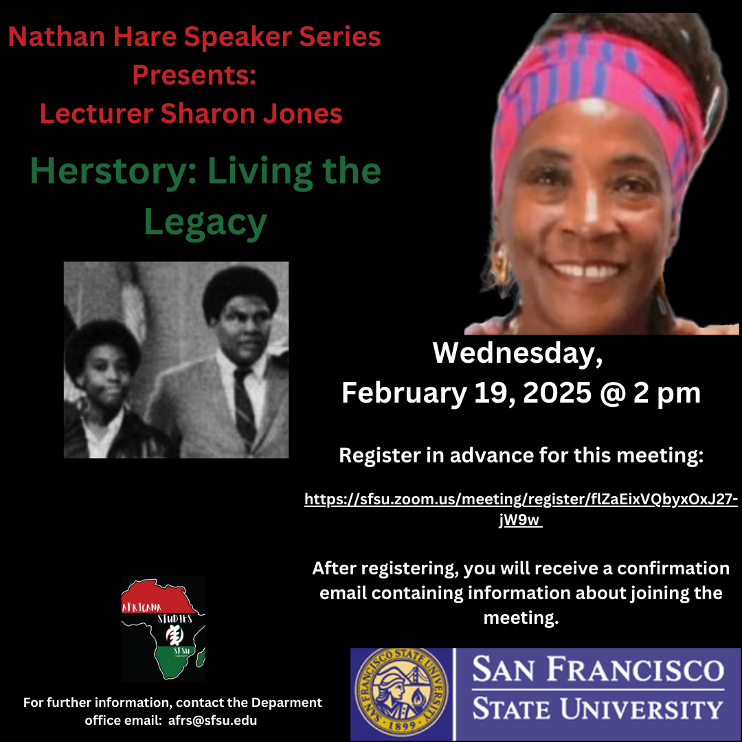 Herstory: Living the Legacy by Lecturer Sharon Jones