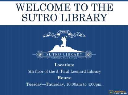 Sutro Library FLyer