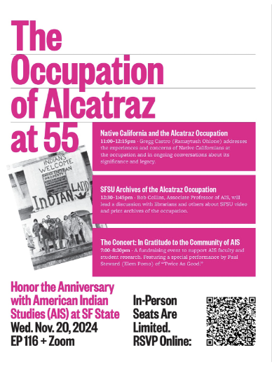 occupation of alcatraz flyer