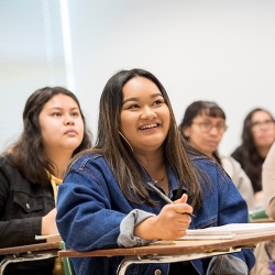 students in class