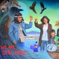 Native American mural