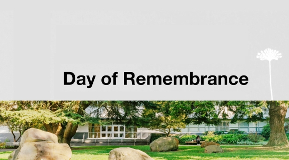 Day of Remembrance banner