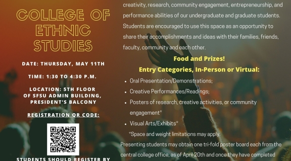Student Showcase Flyer
